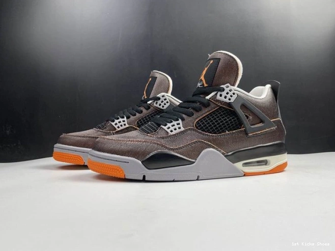 1st Kicks Shoes Starfish (W) 4 Air WellDesigned Retro Jordan 1019 CW7183- 1206